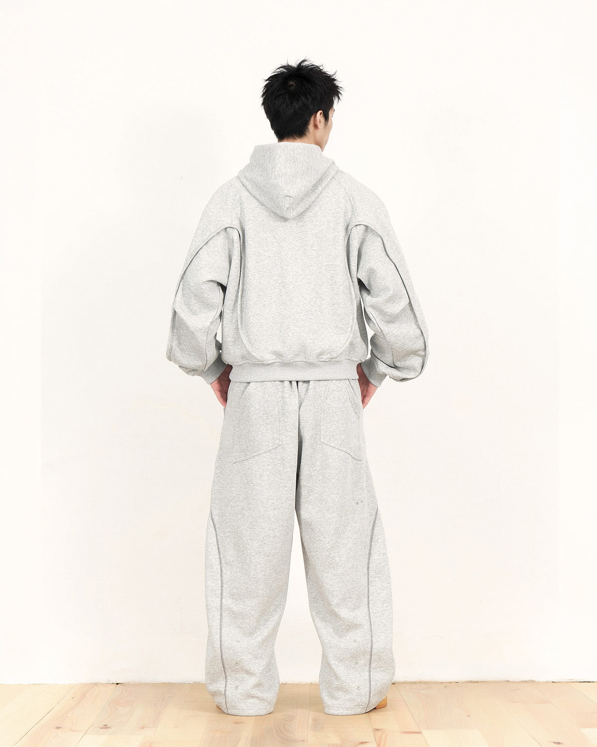 A26-PR-H / Arc Seam Hoodie (L-Grey)