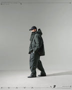AW23 / 08 —J23-028  Radial Visor Windbreaker (Army Green)