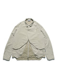 AW23 / 01 — T23-073  Trapezoidal Stereo Visor Shirt (Sand)