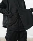 Capsule 01 / CST-121 ARC Diagonal Shirt  (Black)