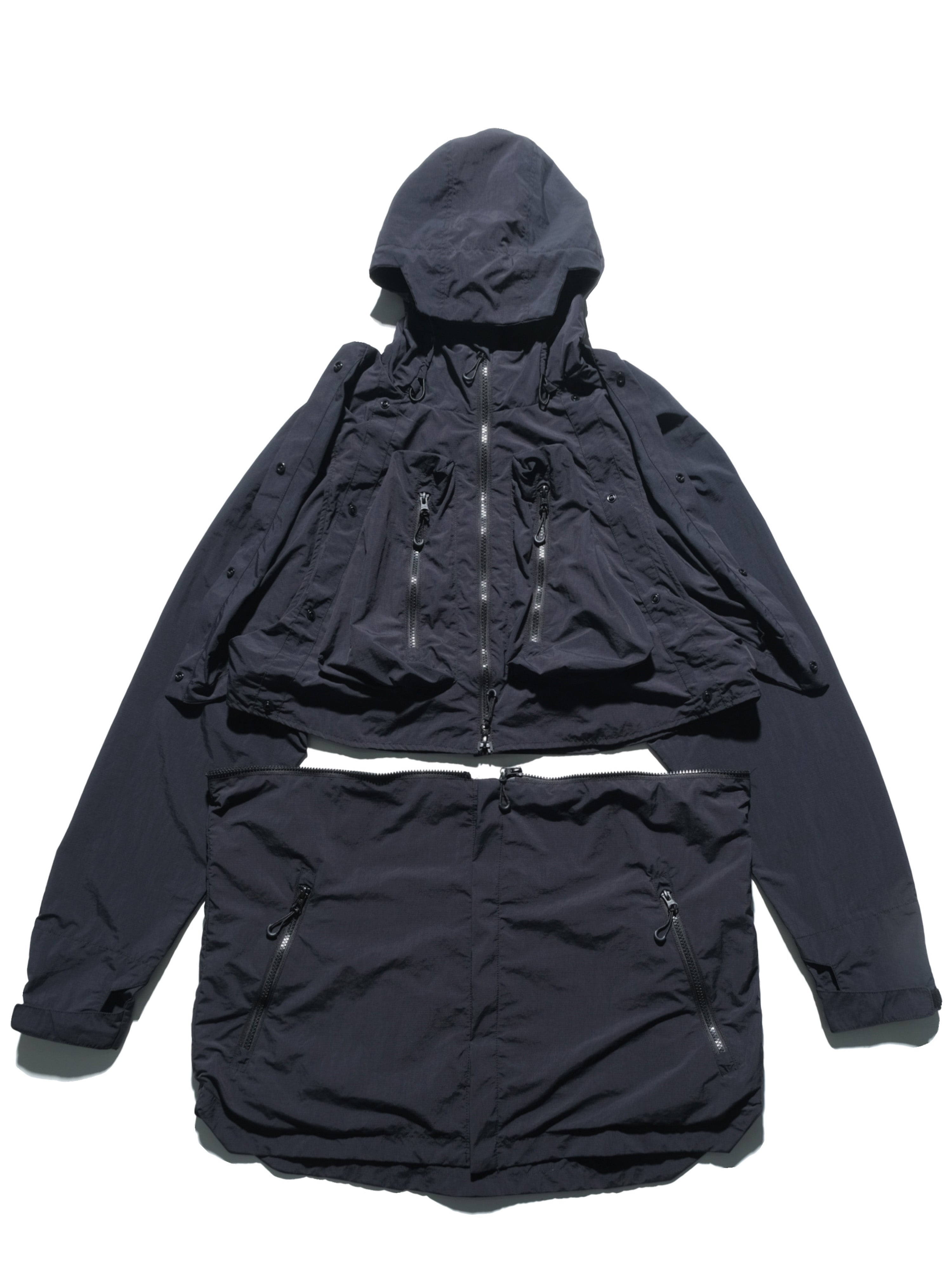 PRE - SEASON  — PJ23-013 Versatile Triple Form Jacket  (Black)
