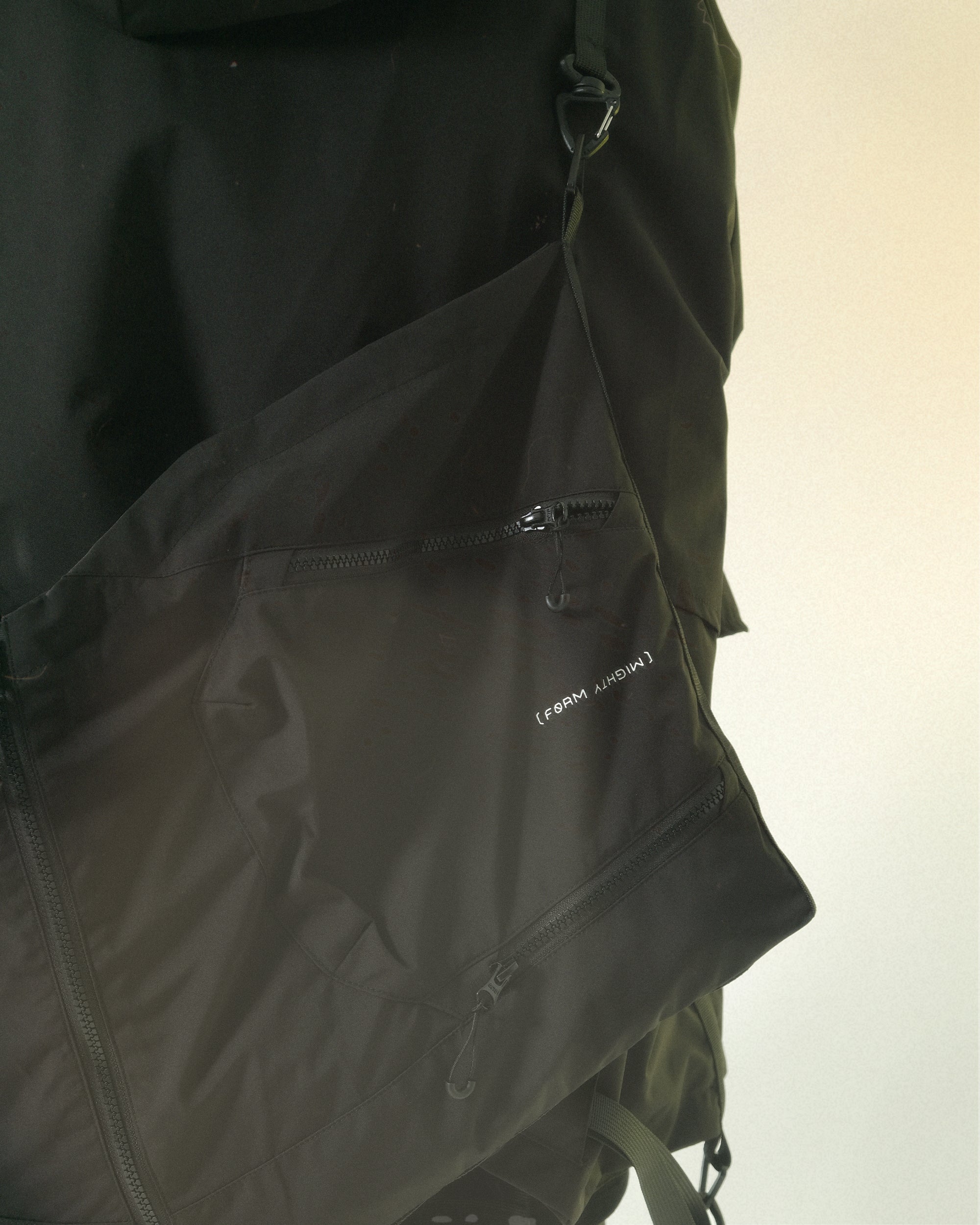 A24-J-02 Trapezoid Mighty Form Jacket (Black)