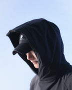 S1 A24-H-01 PixelPulse Visor Hoodies (Black)