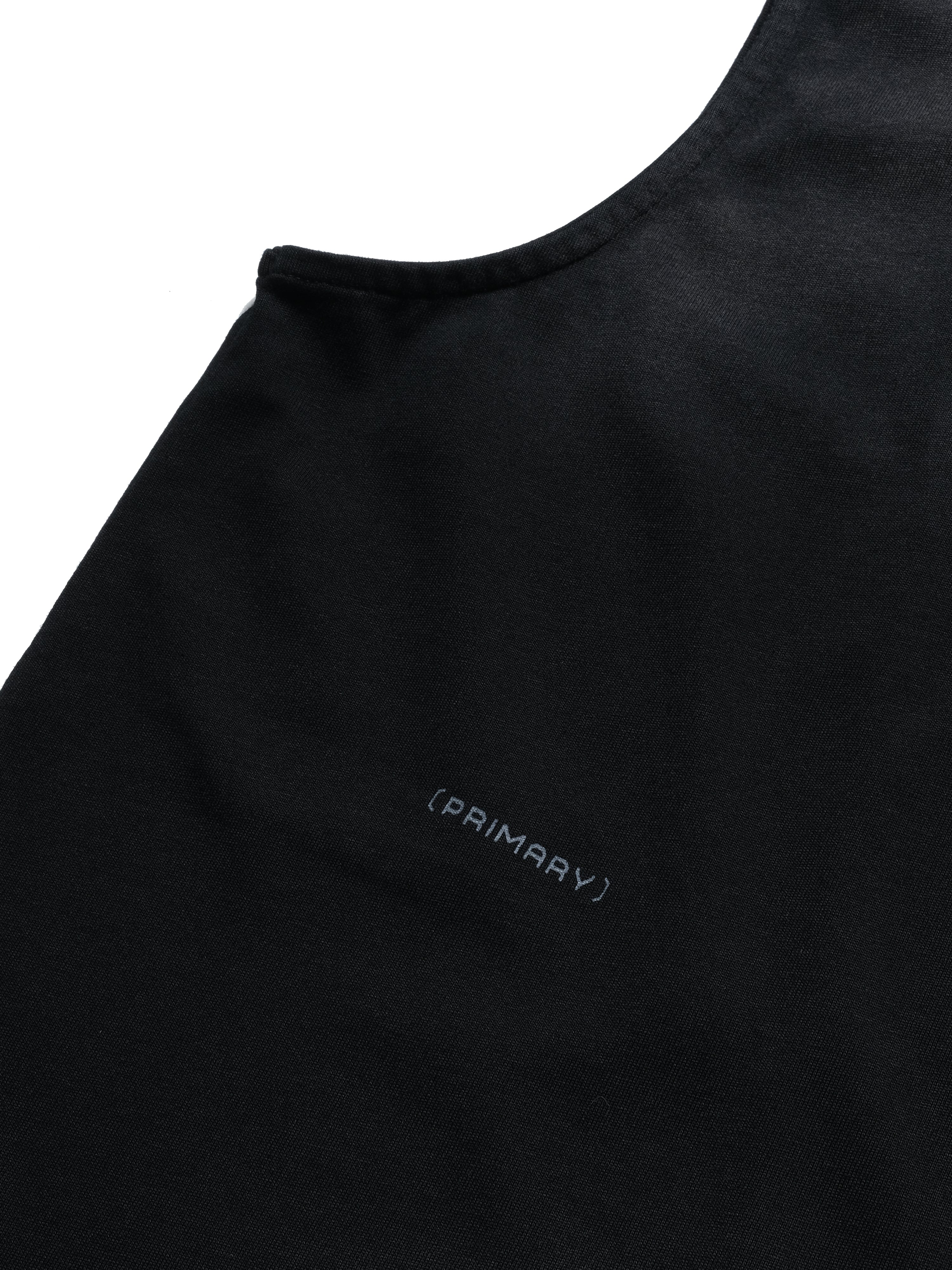 PR/ S25-PRV-01 Washed Vest (Black)