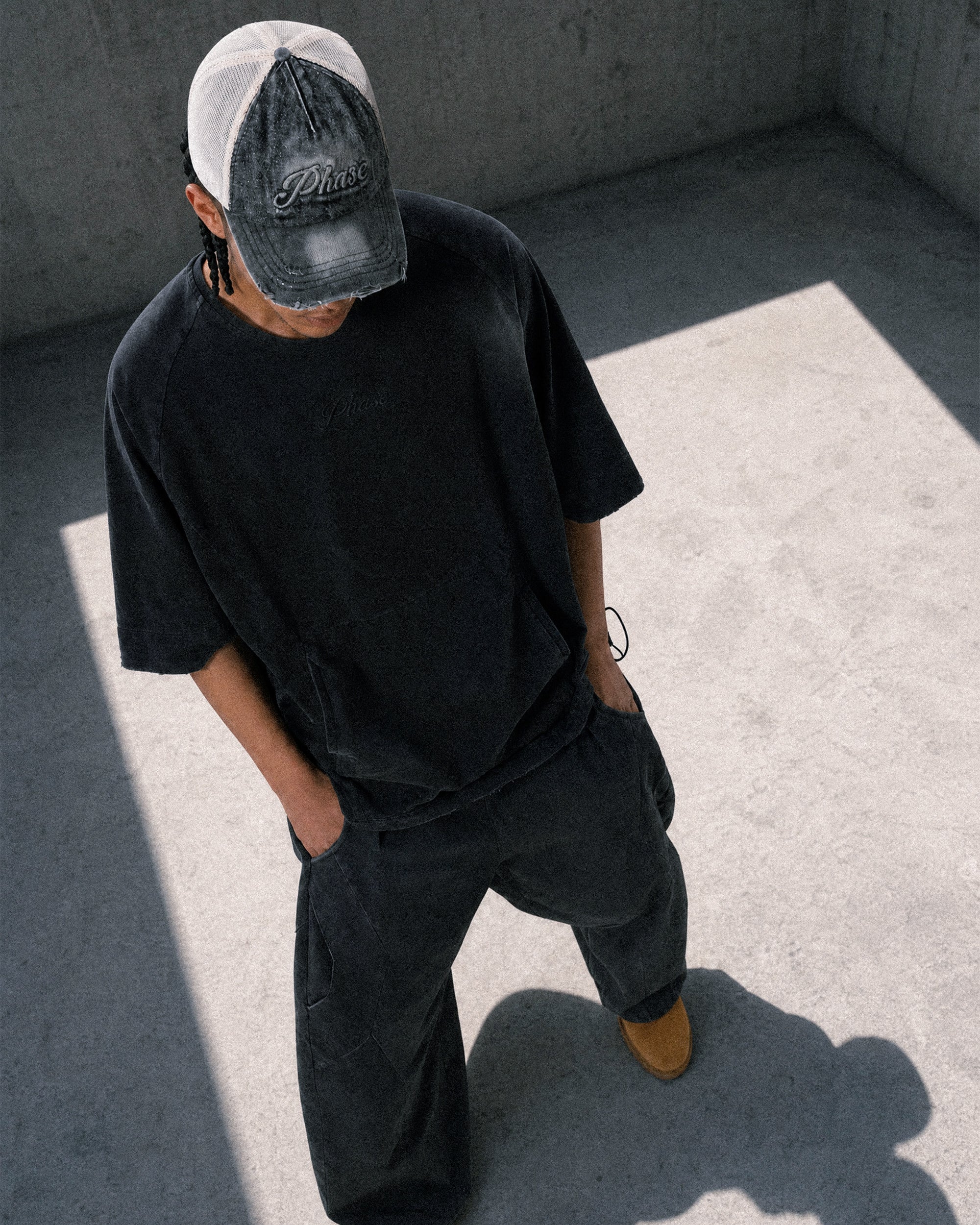 S26-OS-C / OCTO X Sense Trucker Cap(Black)