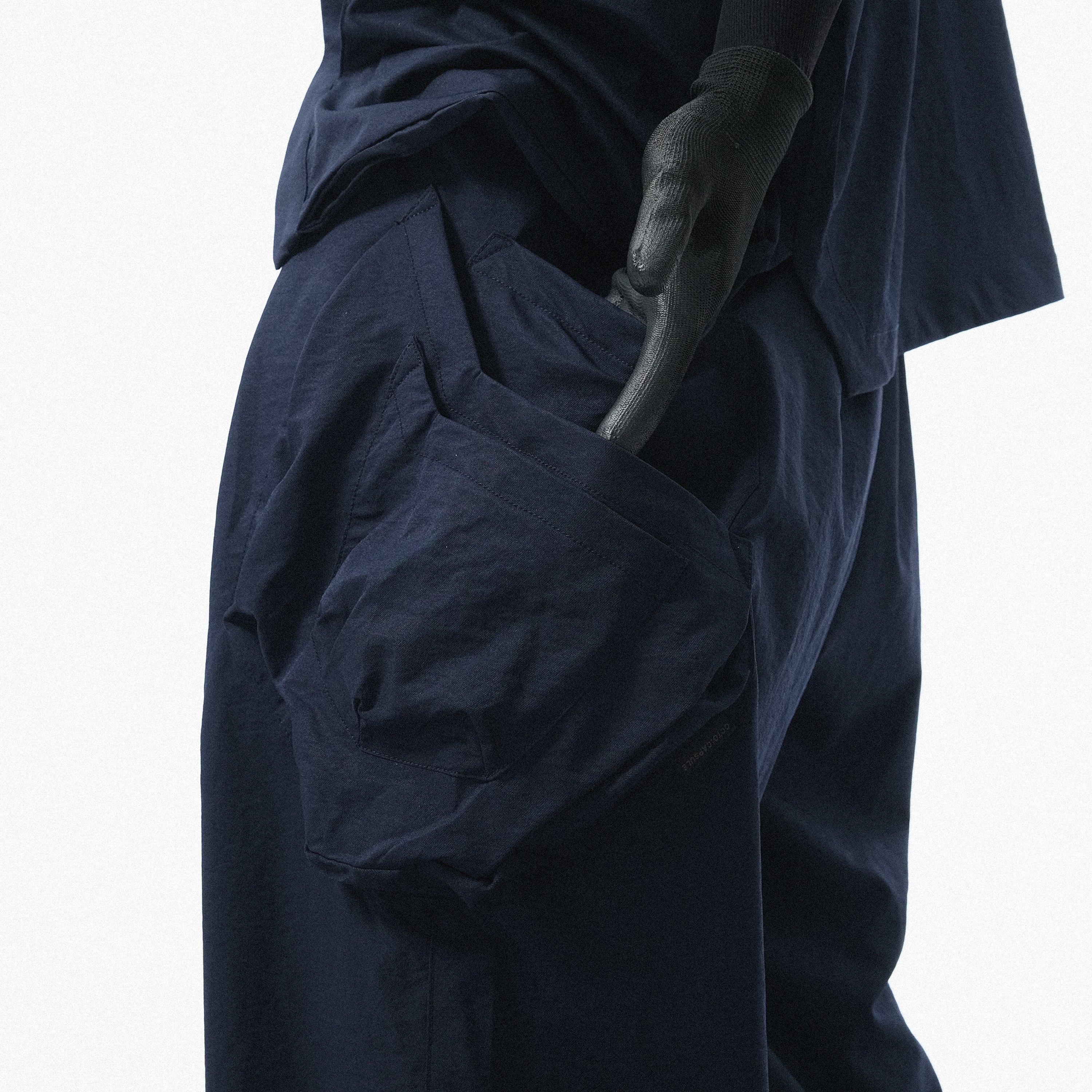 Capsule 02 / CSP-117 Drill Orb Pants  (Navy)