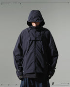 AW23 / 10 — T23-076  Detachable Mighty form Windbreaker (Navy)