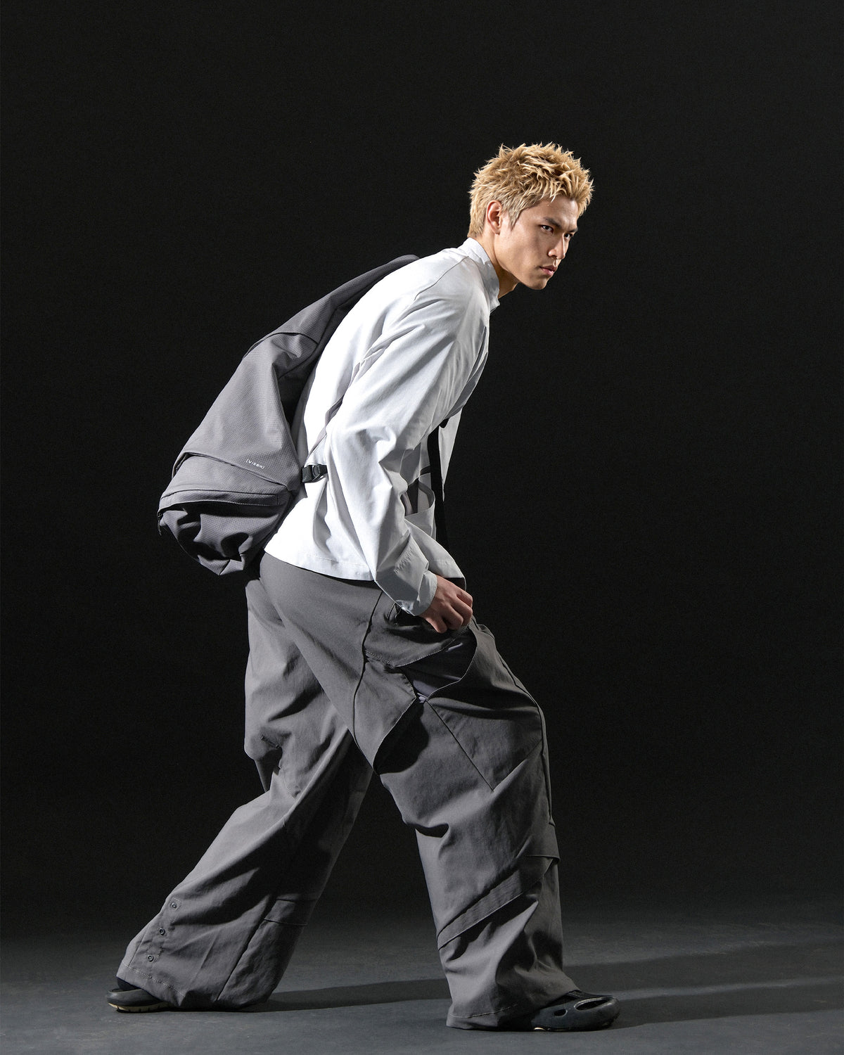 A26-S1-ST / Visor Layer Shirt (Grey)