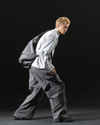 A26-S1-B / Visor Split Sling Bag (Grey)