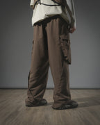 S24 / 17 — P -03  Vertical Sukkiri Pants (Brown)