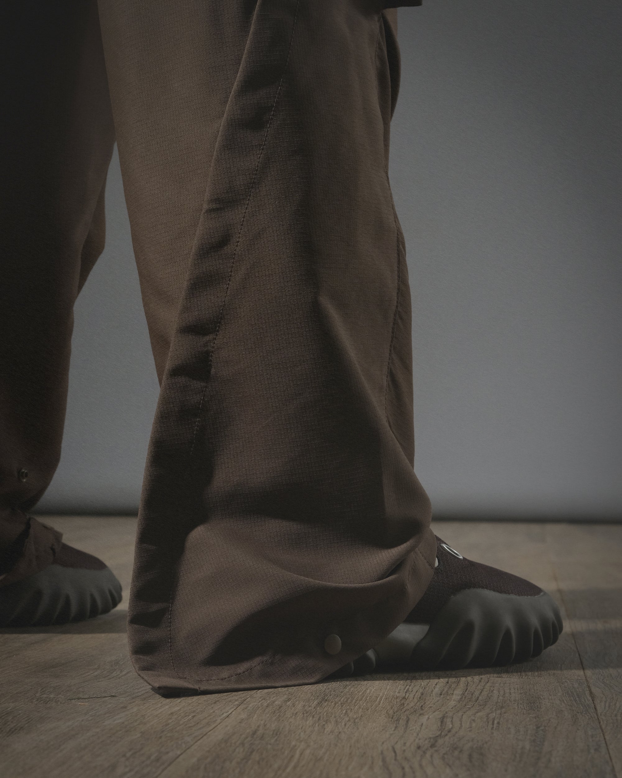 S24 / 17 — P -03  Vertical Sukkiri Pants (Brown)