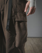 S24 / 17 — P -03  Vertical Sukkiri Pants (Brown)