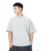 S26-PR-T3 / Light Grid Waffle T-shirt (Grey)