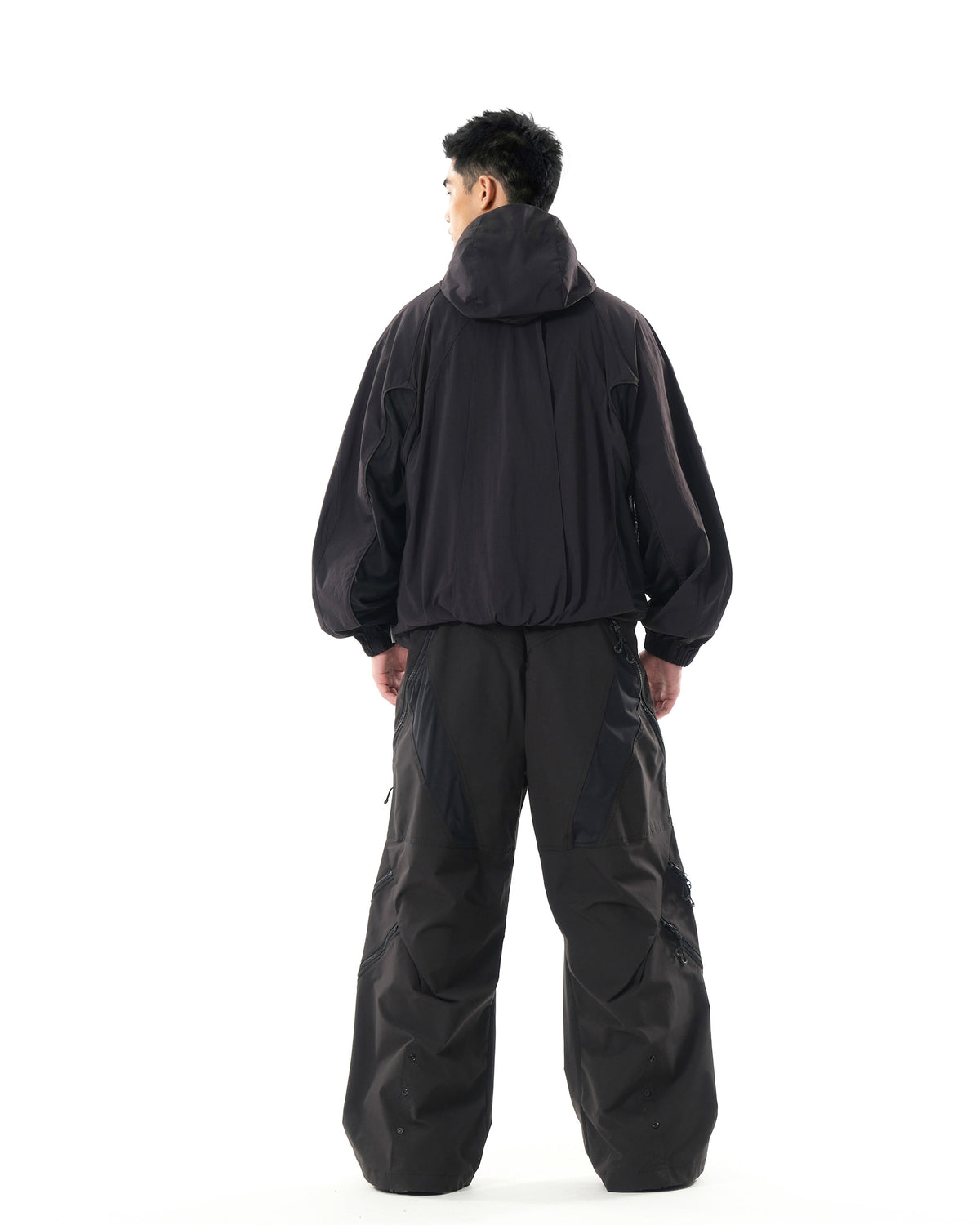 A26-PRE-J / Air Wing Hooded Jacket (Black)