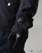 AW23 / 10 — T23-076  Detachable Mighty form Windbreaker (Navy)