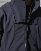 AW23 / 10 — T23-076  Detachable Mighty form Windbreaker (Navy)