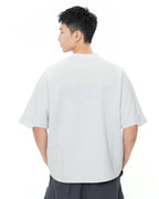 S26-PR-T3 / Light Grid Waffle T-shirt (Grey)