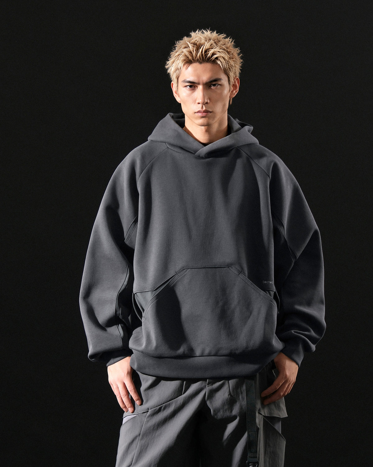 A26-S1-H / Visor Layer Hoodie (Grey)