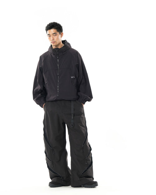 A26-PRE-J / Air Wing Hooded Jacket (Black)