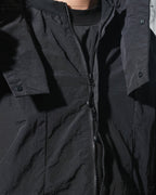 AW23 / 10 — T23-076  Detachable Mighty form Windbreaker (Black)