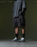 SS23 / 10 —  S23-069 Zip and Breathable Shorts (Dark Grey)