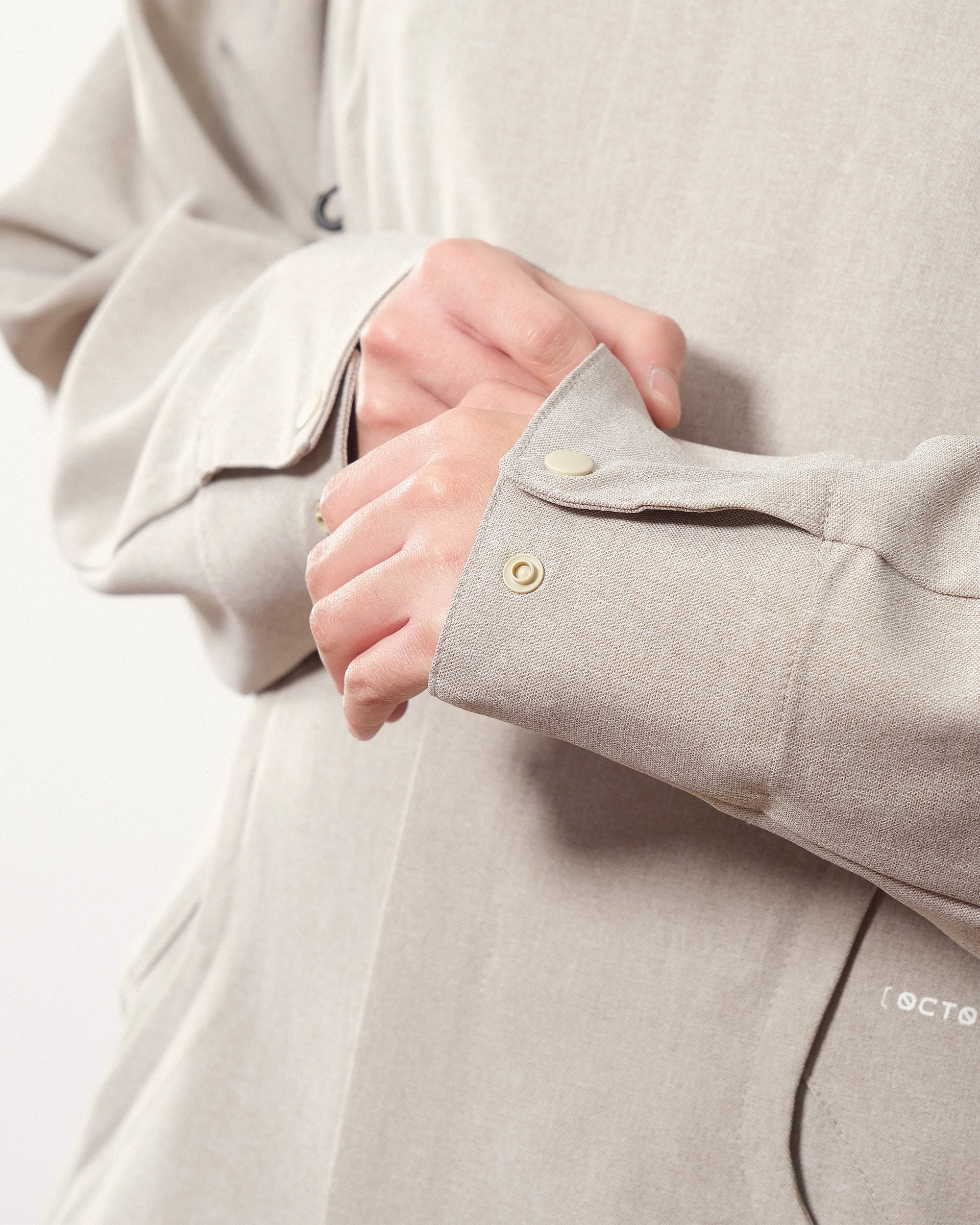 A25-ST-01 Access Cross-Seam Shirt (Khaki)