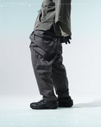 AW23 / 12 —  P23-134 Hollow Pocket Access Orb Pants  (Dark Grey)