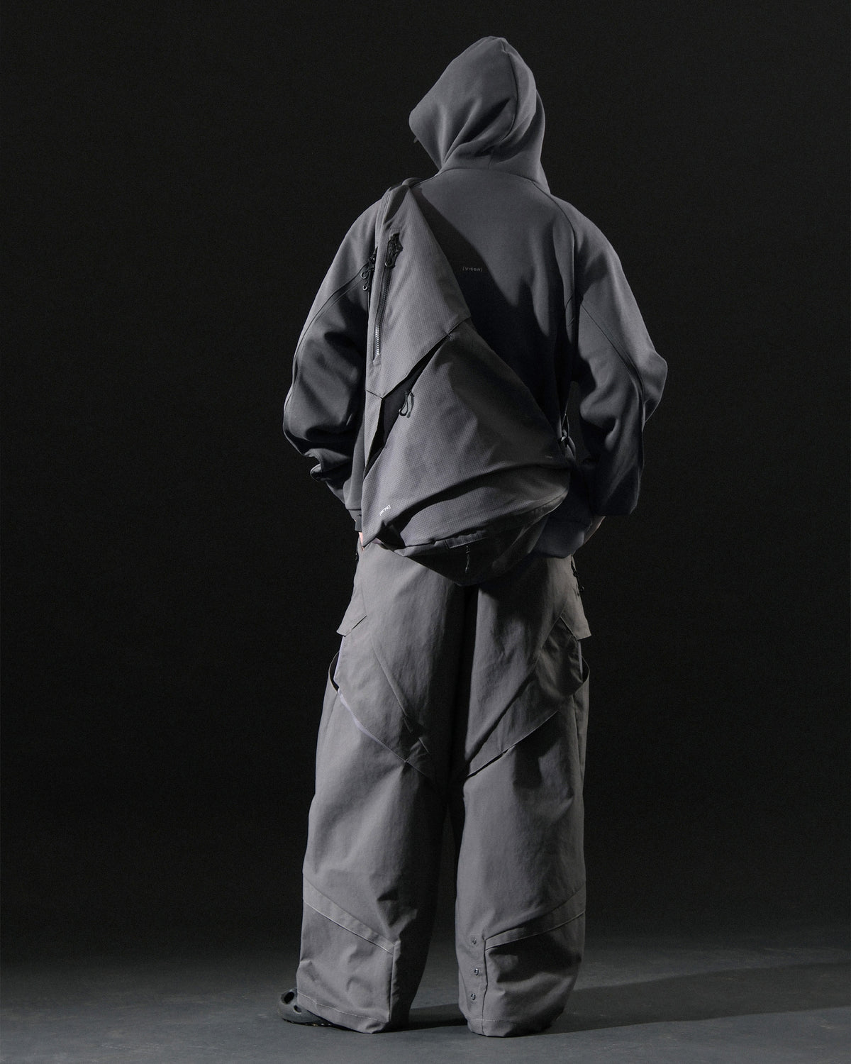 A26-S1-H / Visor Layer Hoodie (Grey)