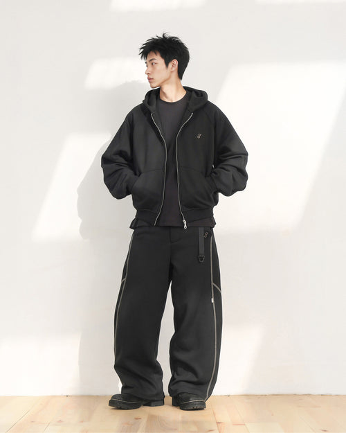 A26-PR-P / Arc Seam Sweat Pants (Black)