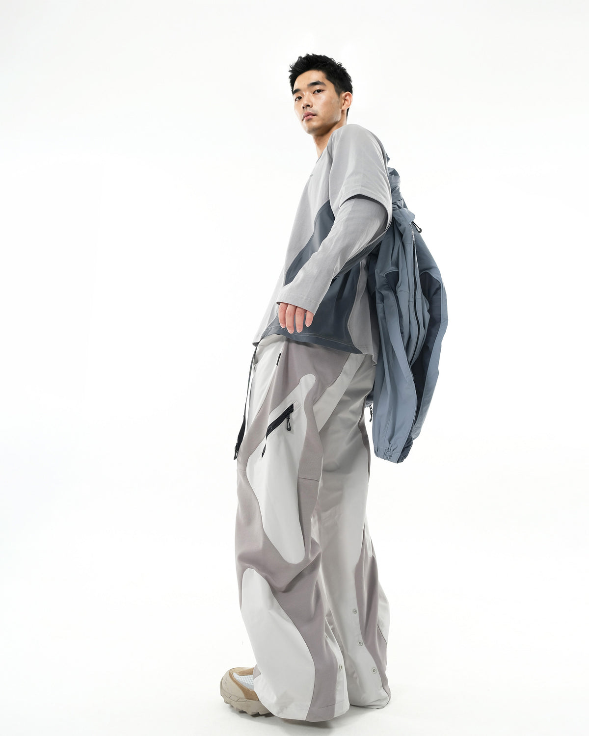 A26-PRE-P1 / Arc Partition Pants (Grey)