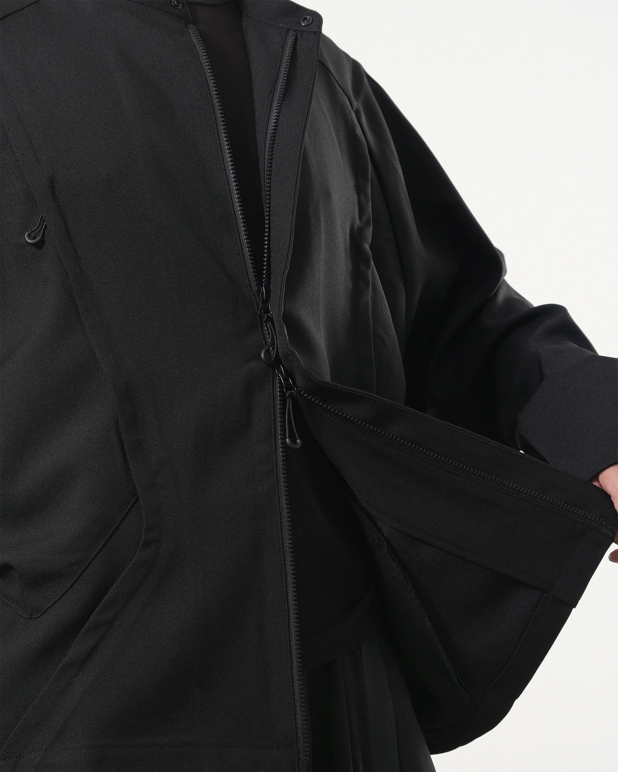 A25-ST-01 Access Cross-Seam Shirt (Black)