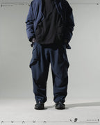 AW23 / 09 —  P23-133  Sukkiri Vertical Pants  (Navy)
