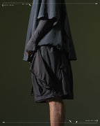 SS23 / 10 —  S23-069 Zip and Breathable Shorts (Dark Grey)