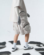 Capsule 03 / CSS-108 Split Shorts (Light Grey)