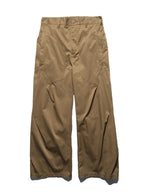A24-CS-01-P  Futuristic Flare Pants (Golden Brown)
