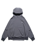 S1 A24-H-01 PixelPulse Visor Hoodies (Grey)