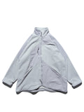 Capsule 02 / CSJ-006 Discrete Fleece Jacket  (Bright Grey)