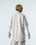 Capsule 03 / CST-119  Split T-shirt  (Light Grey)