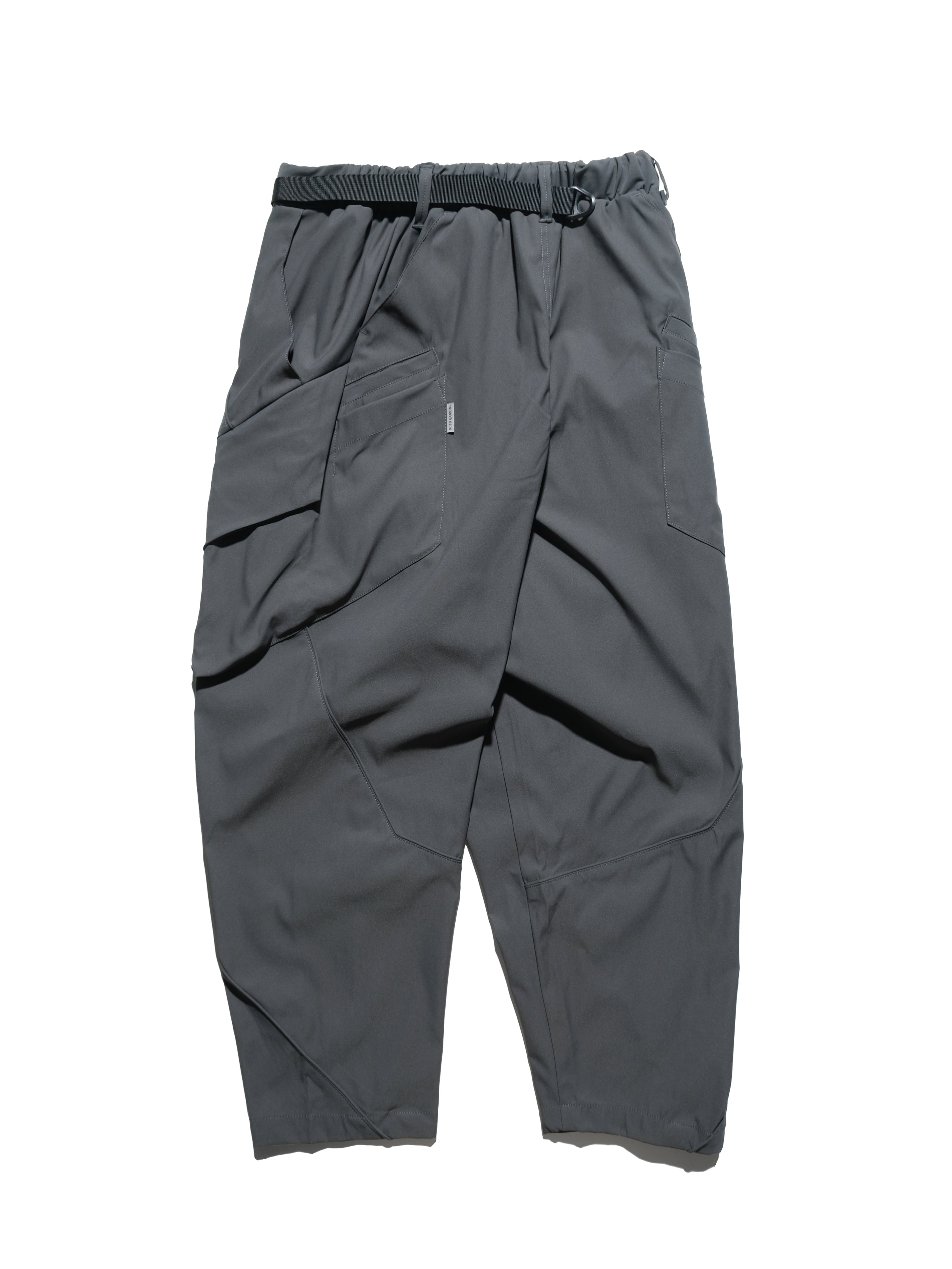 S1 A24-P-01  AngleCut Visor Camber cone Pants (Grey)