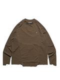 PRE - SEASON —S24 PS-01T-2   Sukkiri Twin Layer T-shirt (Brown)