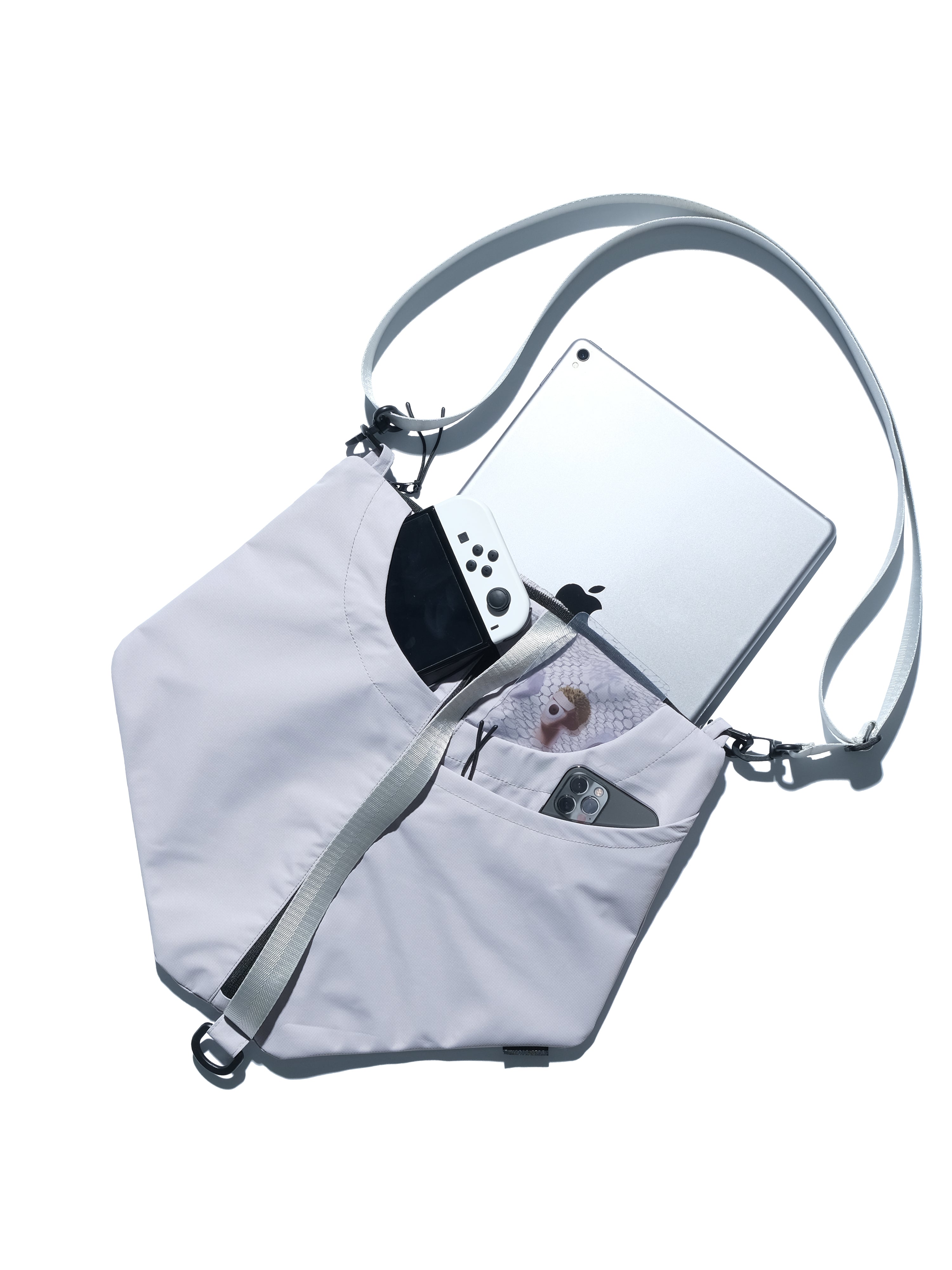 Capsule 02 / CSA-001 Drill Transform Crossbody Bag (Grey)
