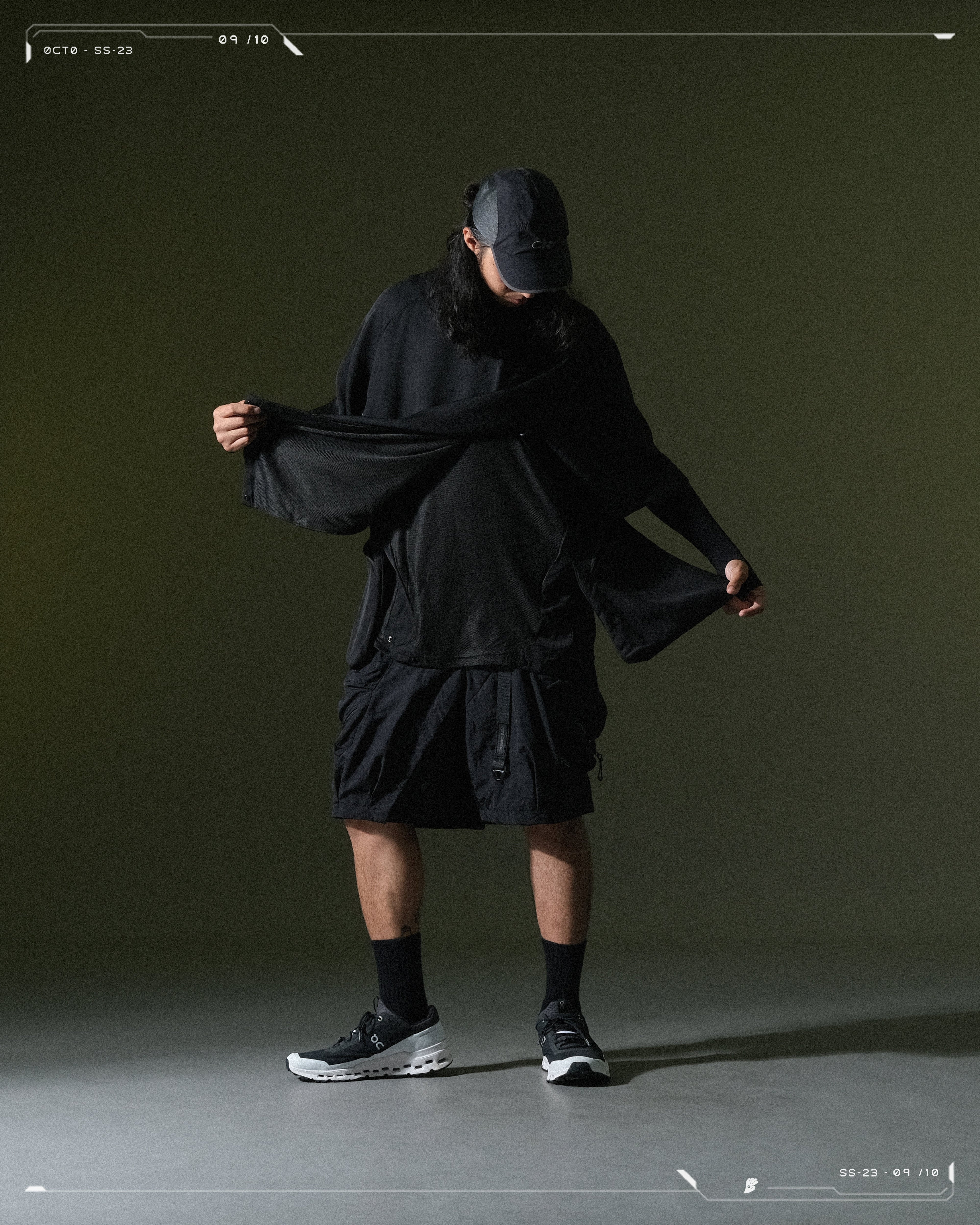 SS23 / 09 — T23-071 Extreme Breathable T-shirt (Black)