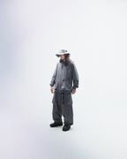 PRE-A24-PS-P1  Linear Vertical Sukkiri Pants(Dark Grey)