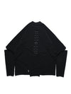 PRE - SEASON  — PT23-011 Detachable Sleeves T-shirt  (Black)