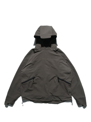 AW23 / 03 — T23-074  Maneuvering Tornado Hoodies (Brown)