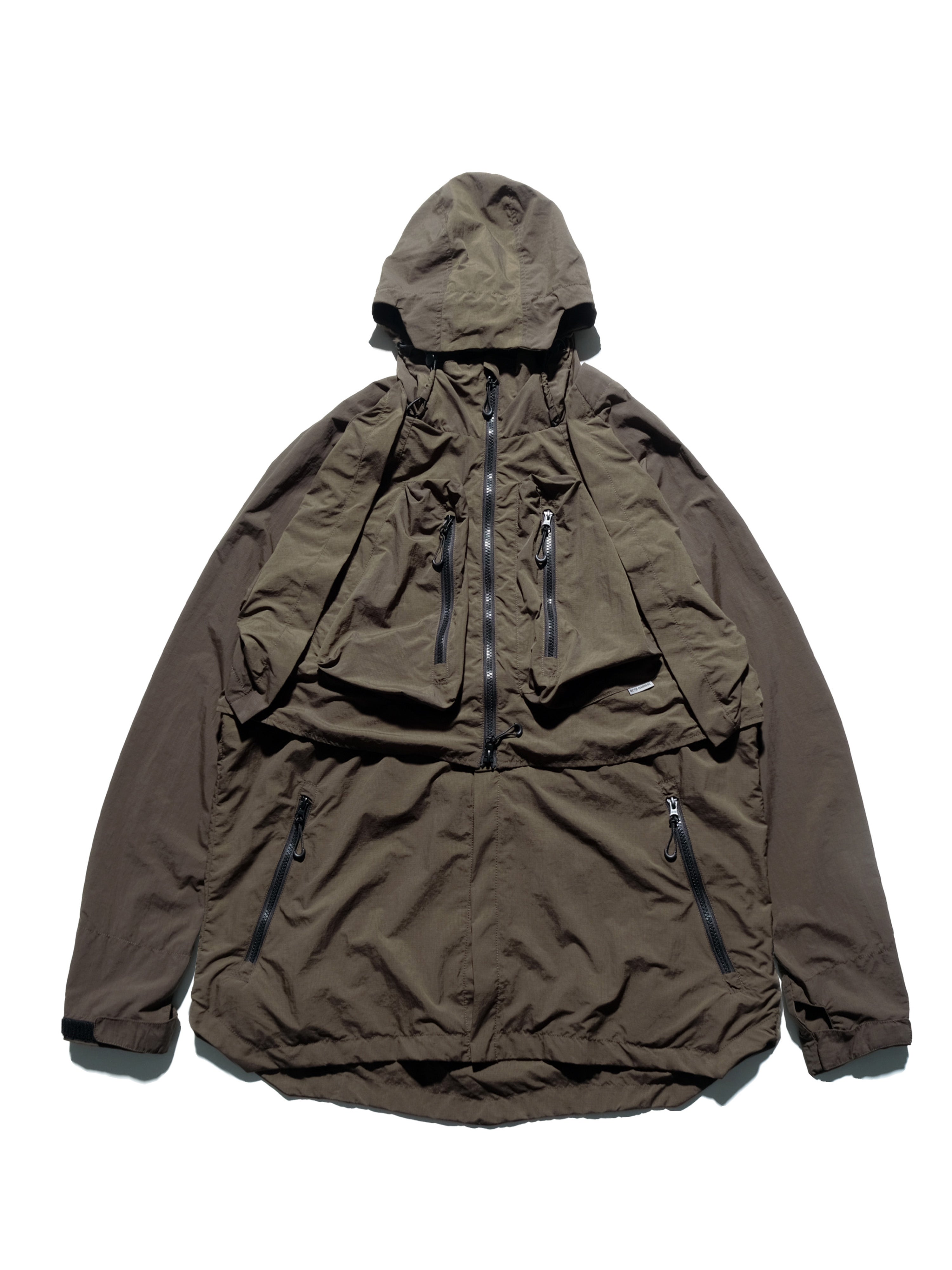 PRE - SEASON  — PJ23-013 Versatile Triple Form Jacket  (Brown)
