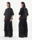 S26-SD1-ST / S-Flow Zip Shirt (Black)