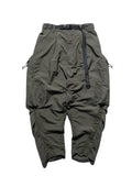 S24 / 13 — P -02  Tornado Arc Wide Pants (Green)