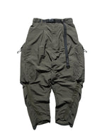 S24 / 13 — P -02  Tornado Arc Wide Pants (Green)
