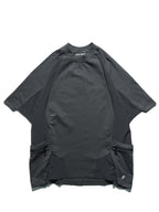 S24  / 06 —  T-02  Double Splicing Tornado T-shirt  (Iron Grey)